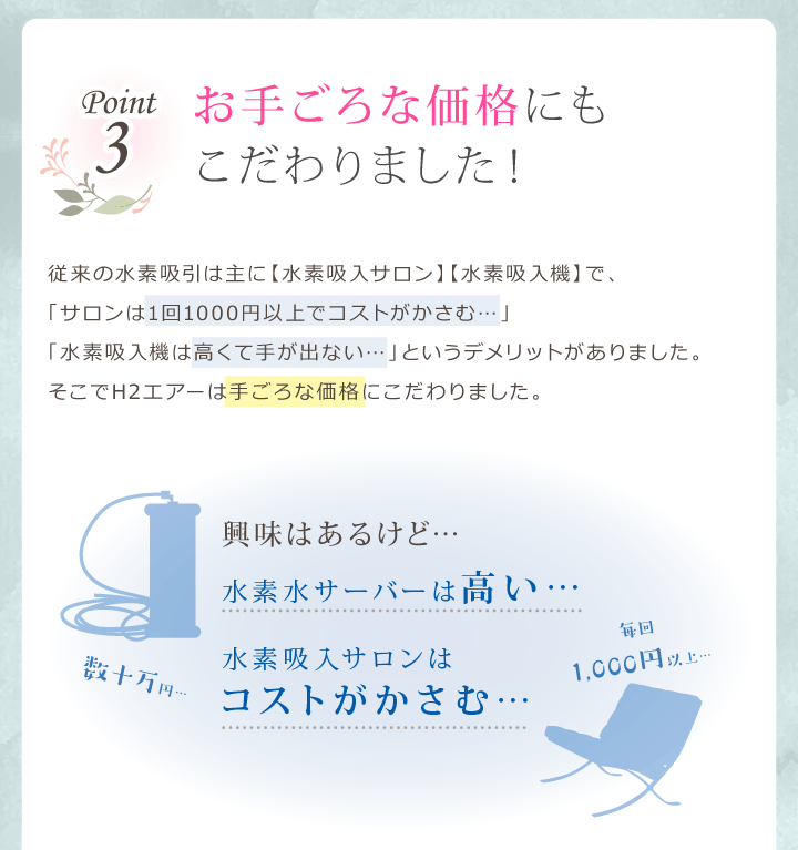 ポータブル水素吸入器H2エアー