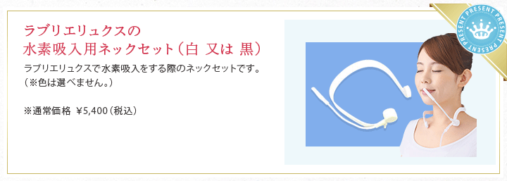 豪華なプレゼントが付いてきます！